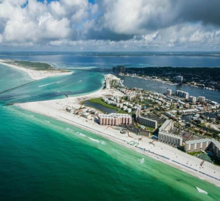 Hello Sunshine Steps To The Beach Destin Esterno foto